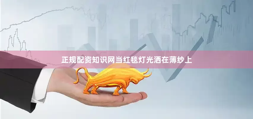 正规配资知识网当红毯灯光洒在薄纱上